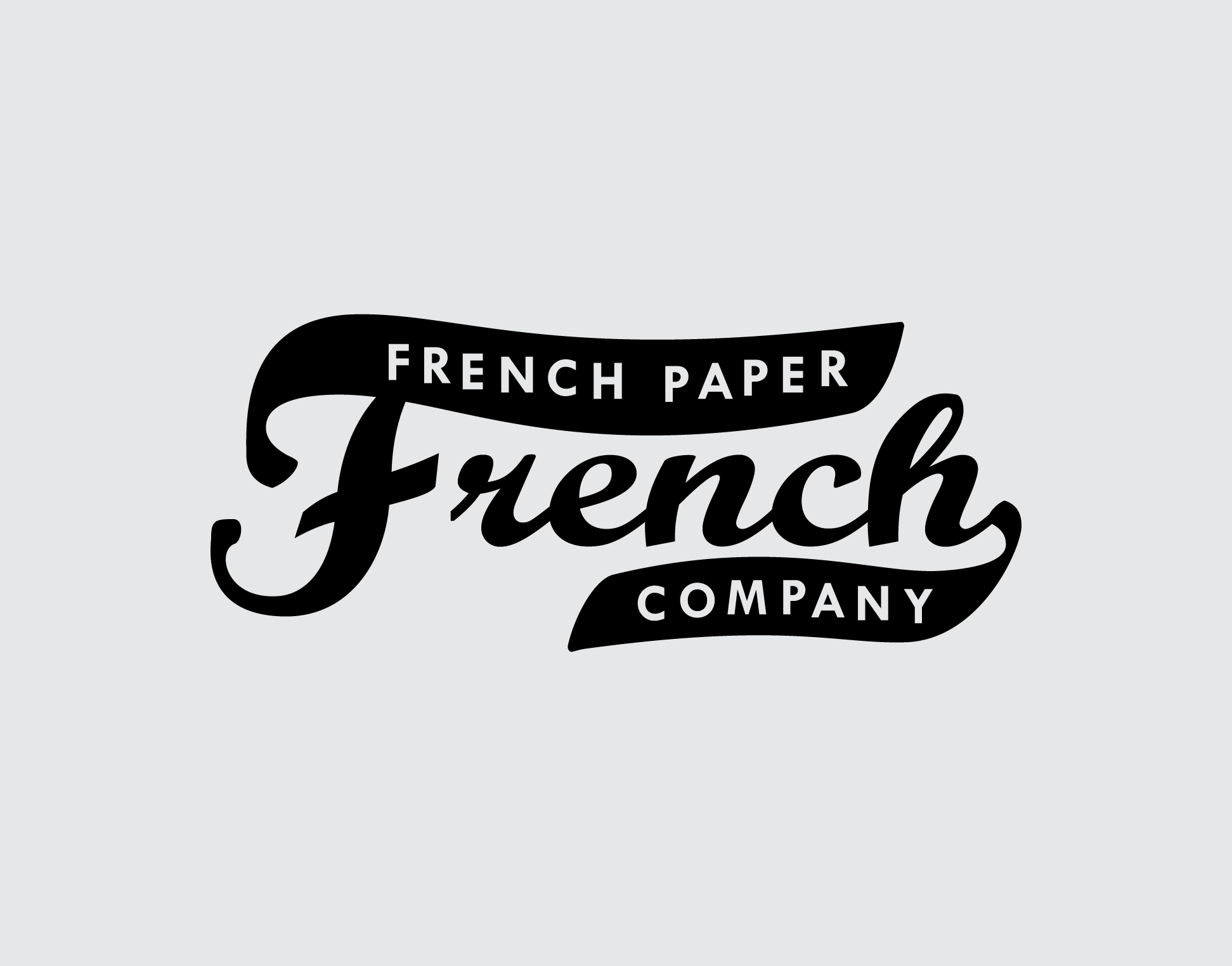 Paper Company Logo - About French Paper - Logos