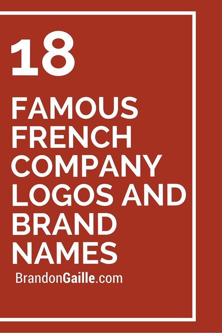 French Company Logo - Famous French Company Logos and Brand Names | Logos and Names ...