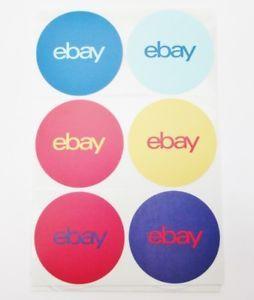 Multicolor Circle Logo - 25 Multicolored, eBay Branded Stickers 3