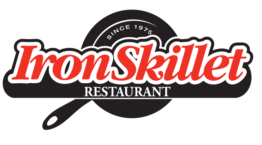 Skillet Logo - Iron Skillet Restaurant Logo Vector - (.SVG + .PNG) - SeekLogoVector.Com