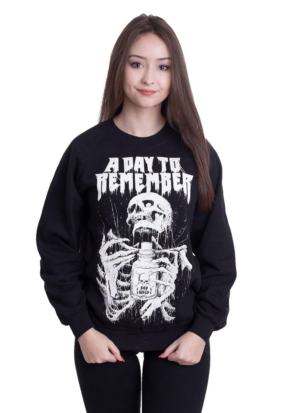 A Day to Remember Logo - A Day To Remember - Skeleton - Sweater - Official Melodic Metalcore ...
