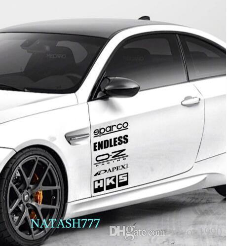Black and White BMW M3 Logo - BMW M3 M5 M6 Racing Sponsors Sport Car Sticker Emblem Logo Decal Car ...