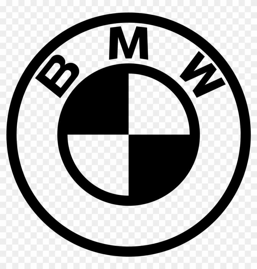 White Car Logo - Bmw 3 Series Car Logo Clip Art - Bmw Logo Black And White - Free ...