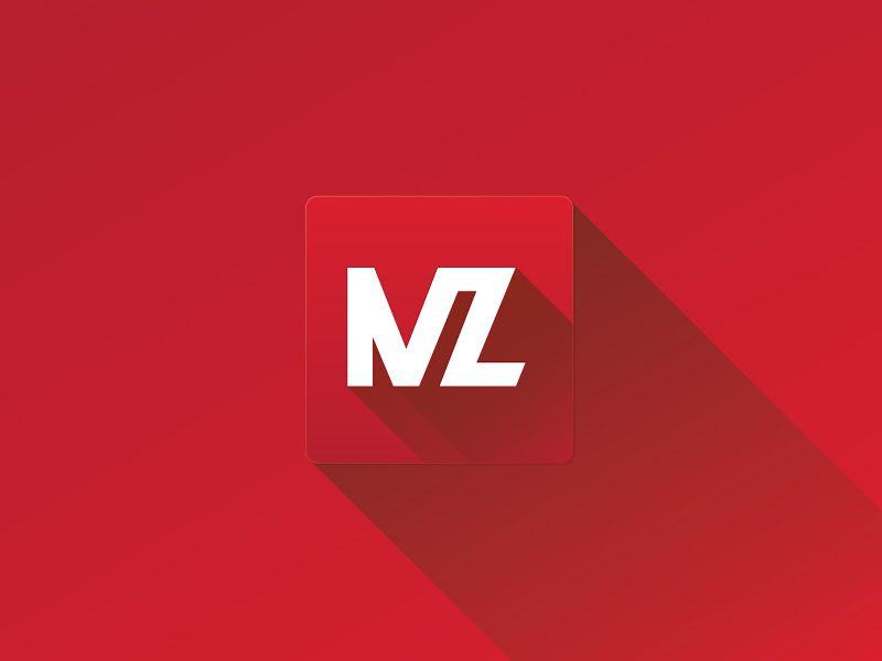 Mike Name Logo - Longshadow Logo MZ by Mike Zuidgeest | Dribbble | Dribbble