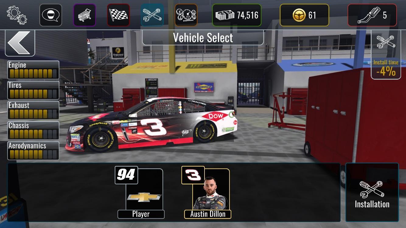 NASCAR Nationwide Series Logo - Nationwide Series logo spotted in NASCAR Heat Mobile
