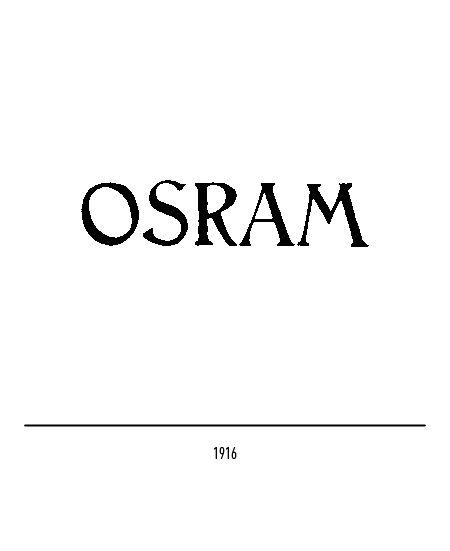 Osram Logo - The Osram logo - History and evolution