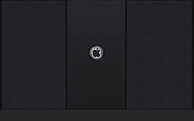 White On Black Background Apple Logo - Hyun Black Background Apple Logo, Hyun, Black, Apple Background