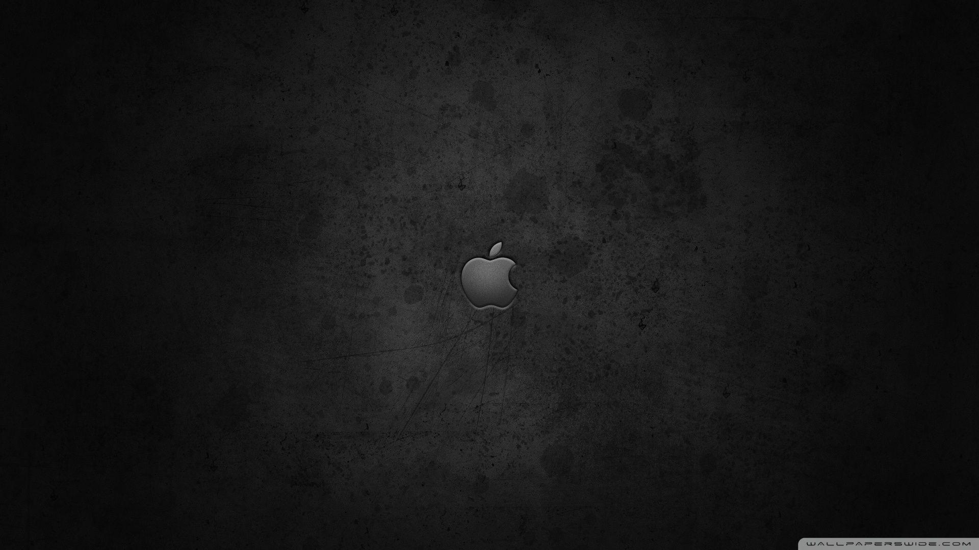White On Black Background Apple Logo - 97+ Awesome Apple Logo Wallpapers - WallpapersTalk