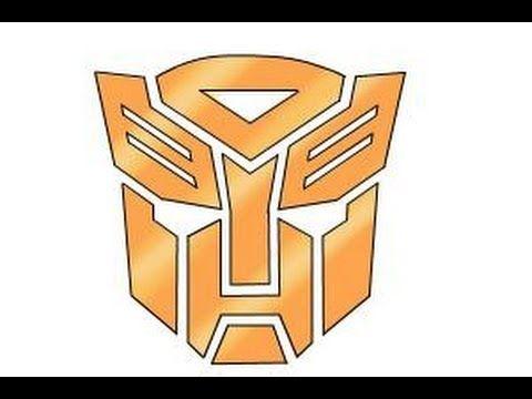 Transformers 4 Autobot Logo - How to draw Autobot Logo from Transformers - YouTube