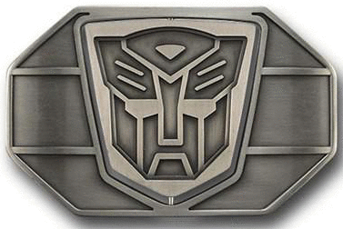 Transformers 4 Autobot Logo - Transformers Autobot / Decepticon Spinning Belt Buckle