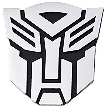 Transformers 4 Autobot Logo - Amazon.com: Autobot Chrome Finish PVC Car Auto Emblem - 5