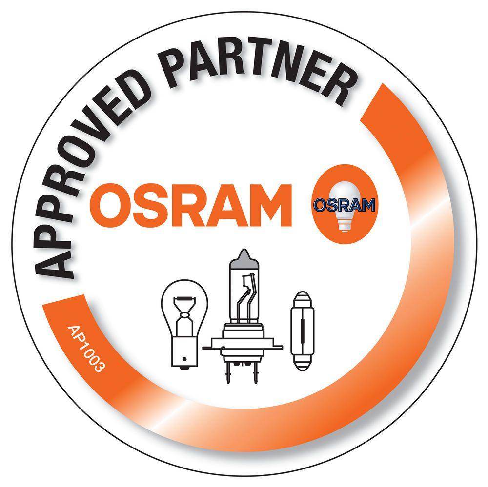 Osram Logo - Osram LED Amber Indicator Bulbs P21W 382A BA15s Bayonet Orange Light ...