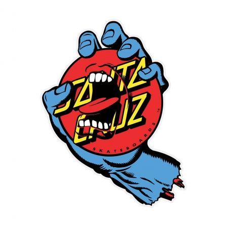 Santa Cruz Skate Logo - Santa Cruz: Screaming Dot Sticker 4.625 in x 6 in PK/25