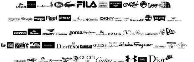 Designer Clothing Brands Logo - Brands