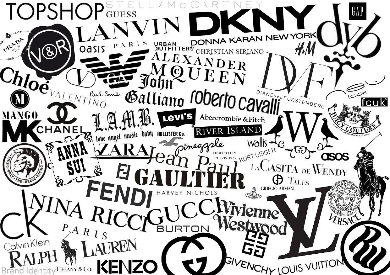 Designer Clothing Brands Logo - How to select the perfect fashion brand name in 7 easy steps ...