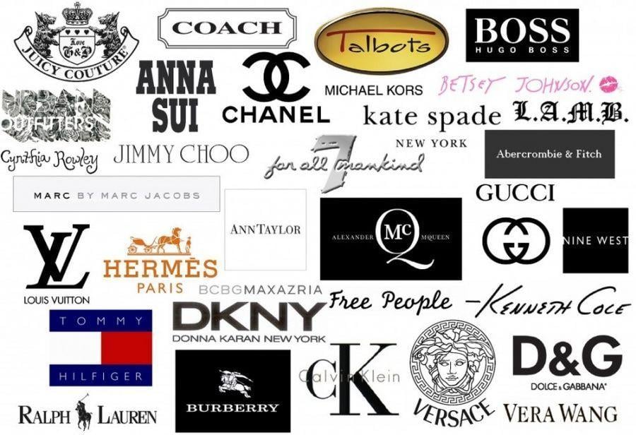 Designer Clothing Brands Logo Logodix