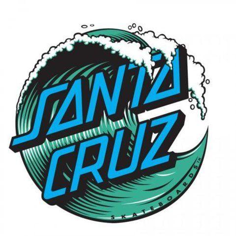 Santa Cruz Skate Logo - Vintage Santa Cruz Skateboards logo. Graphic Design