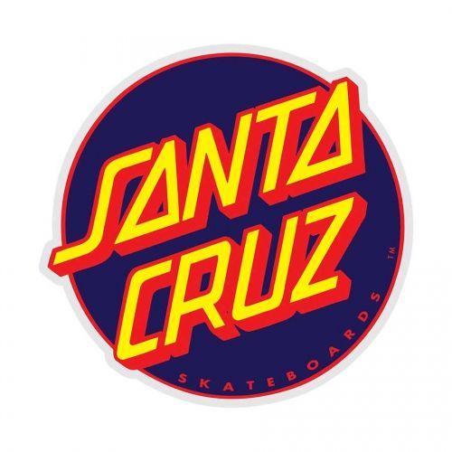 Santa Cruz Skate Logo - Santa Cruz Skateboards Santa Cruz Other Dot 3 Sticker