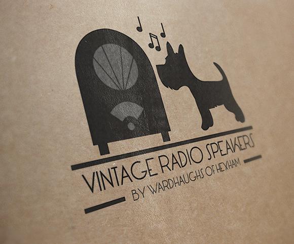 Old Radio Logo - Vintage Radio Speakers - TWDA - Creative Services