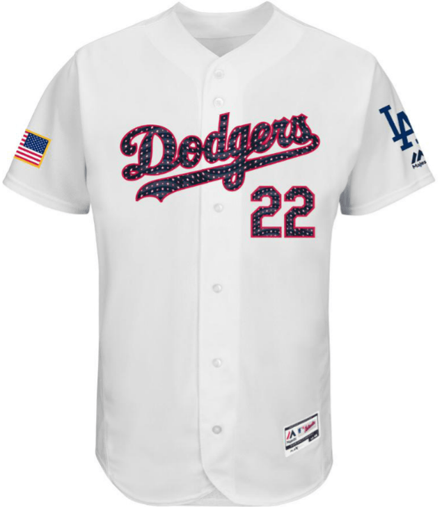 Red White and Blue Sports Team Logo - MLB special event uniforms unveiled