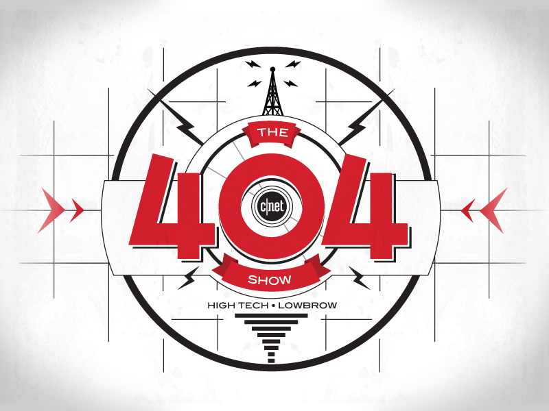 Old Radio Logo - CNET's The 404 Show Logo by Jetpacks and Rollerskates. Dribbble