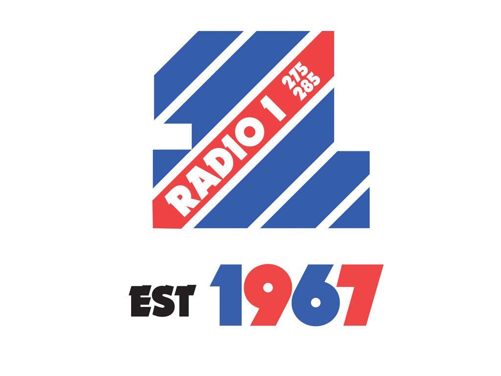 Old Radio Logo - BBC - Radio 1 - Established 1967