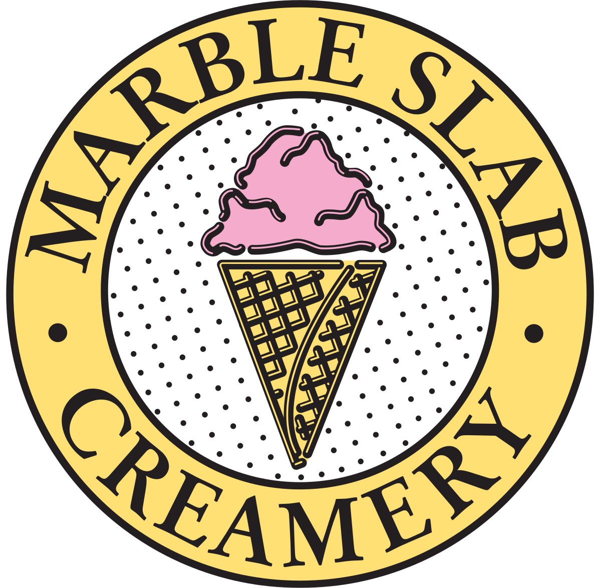 Marble Slab Logo - Marble Slab Creamery