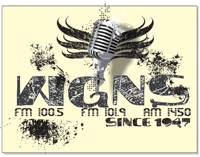 Old Radio Logo - WGNS Logo's, Shirt's, Design Ideas from the Past - Murfreesboro News ...