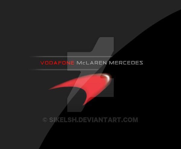 Vodafone McLaren Mercedes Logo - Vodafone McLaren Mercedes F1 Logo