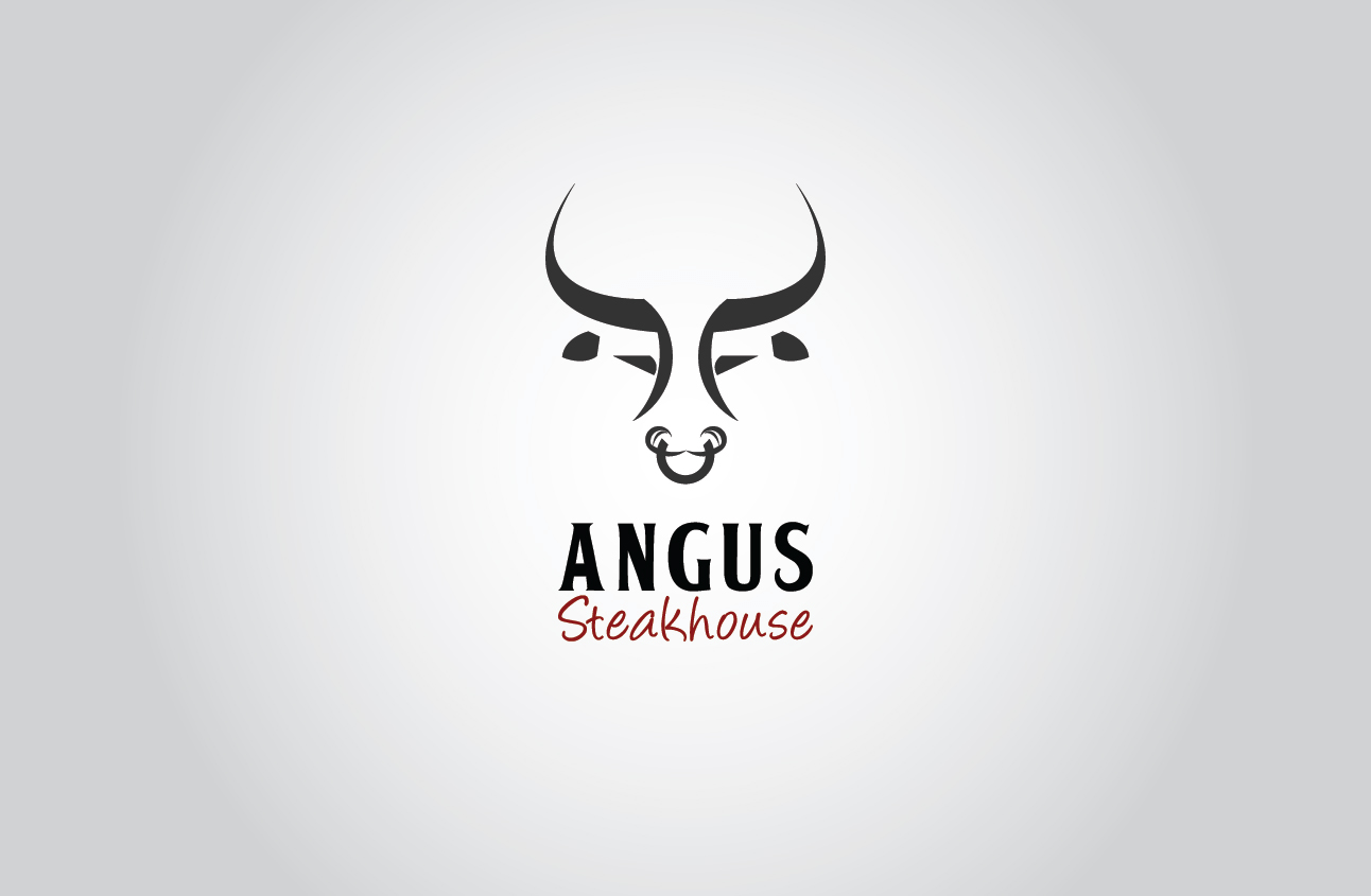 Steakhouse Logo - Angus Steakhouse logo. Logos & Branding. Logos, Logo restaurant