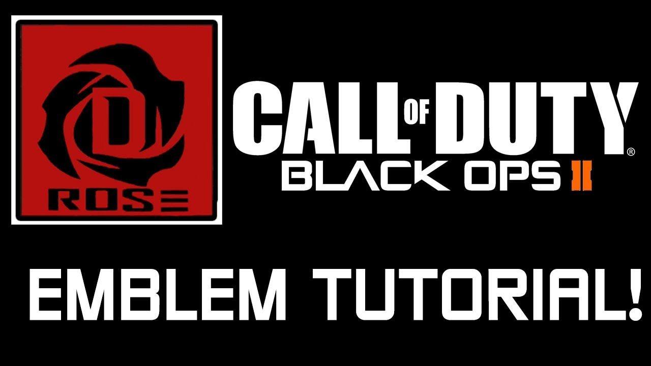 Derrick Rose Logo - Black Ops 2: Derrick Rose Emblem Tutorial