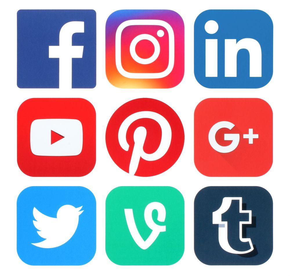 Single Social Media Company Logo - Free Social Media Icons for Your Company Email Signatures I Xink