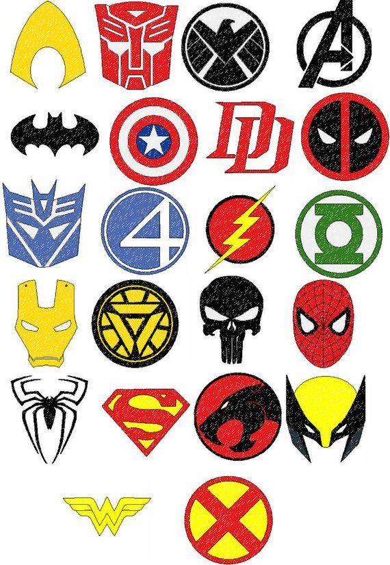 Painted Face Logo - Super Hero Logos Embroidery Designs. Products. Embroidery designs