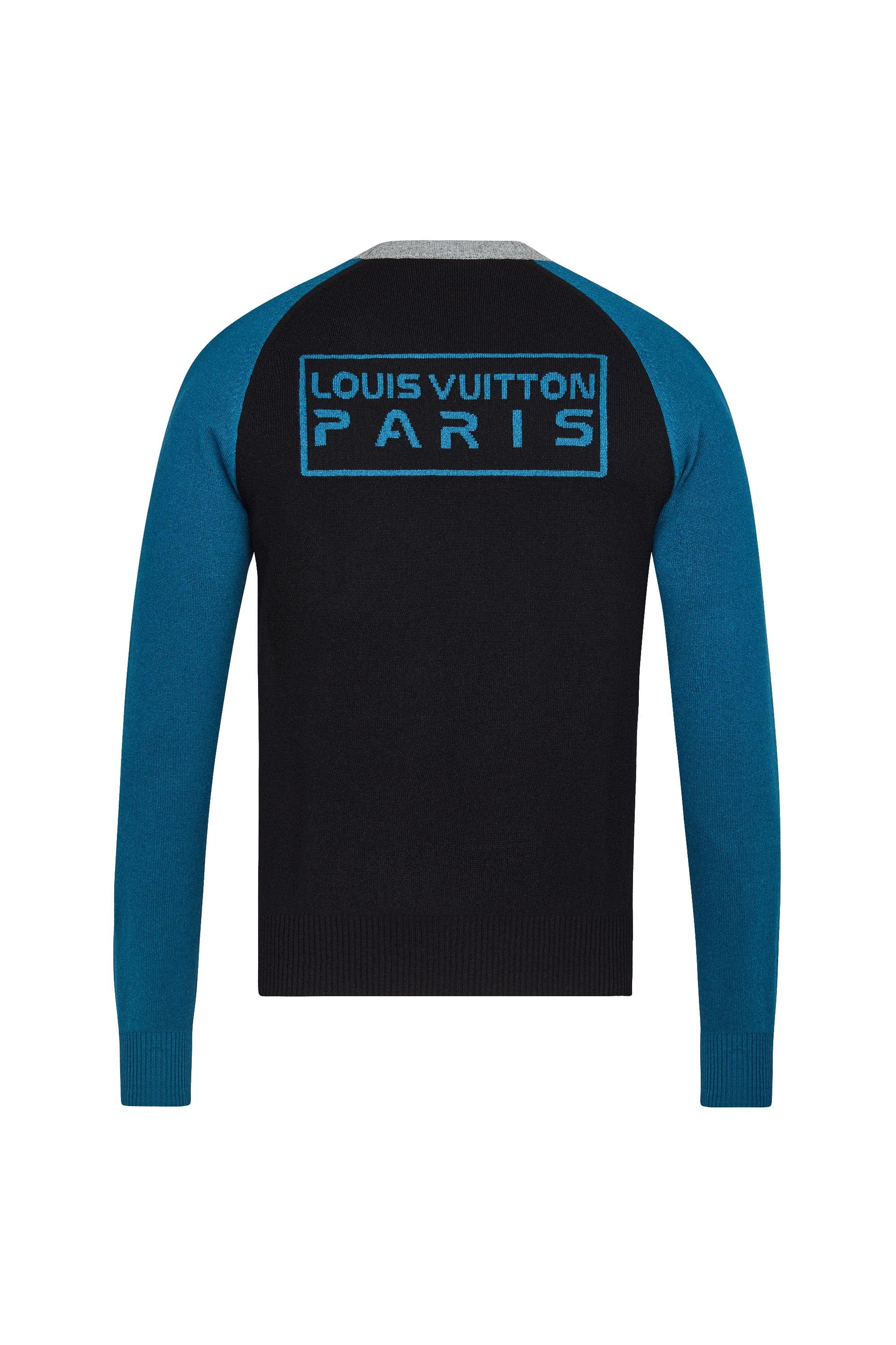Louis Vuitton Color Logo - Color Block Logo Crew Neck to Wear