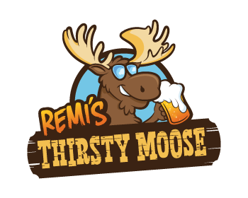 Who Has a Moose Logo - Remi's Thirsty Moose logo design contest