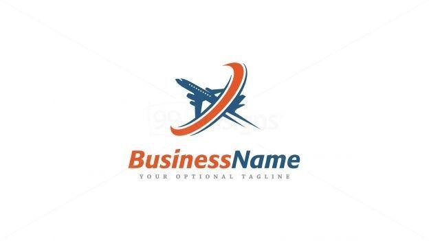 Generic Travel Logo - Fast Flight Travel Company Logo. Buy Traffic. Logos, Logo design