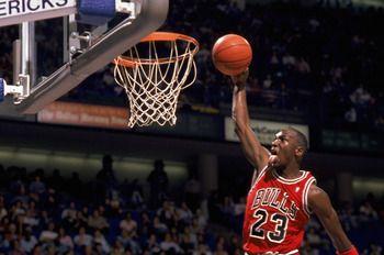Michael Jordan Dunk Logo - Michael Jordan: The Top 10 Dunks of His Career | Bleacher Report ...