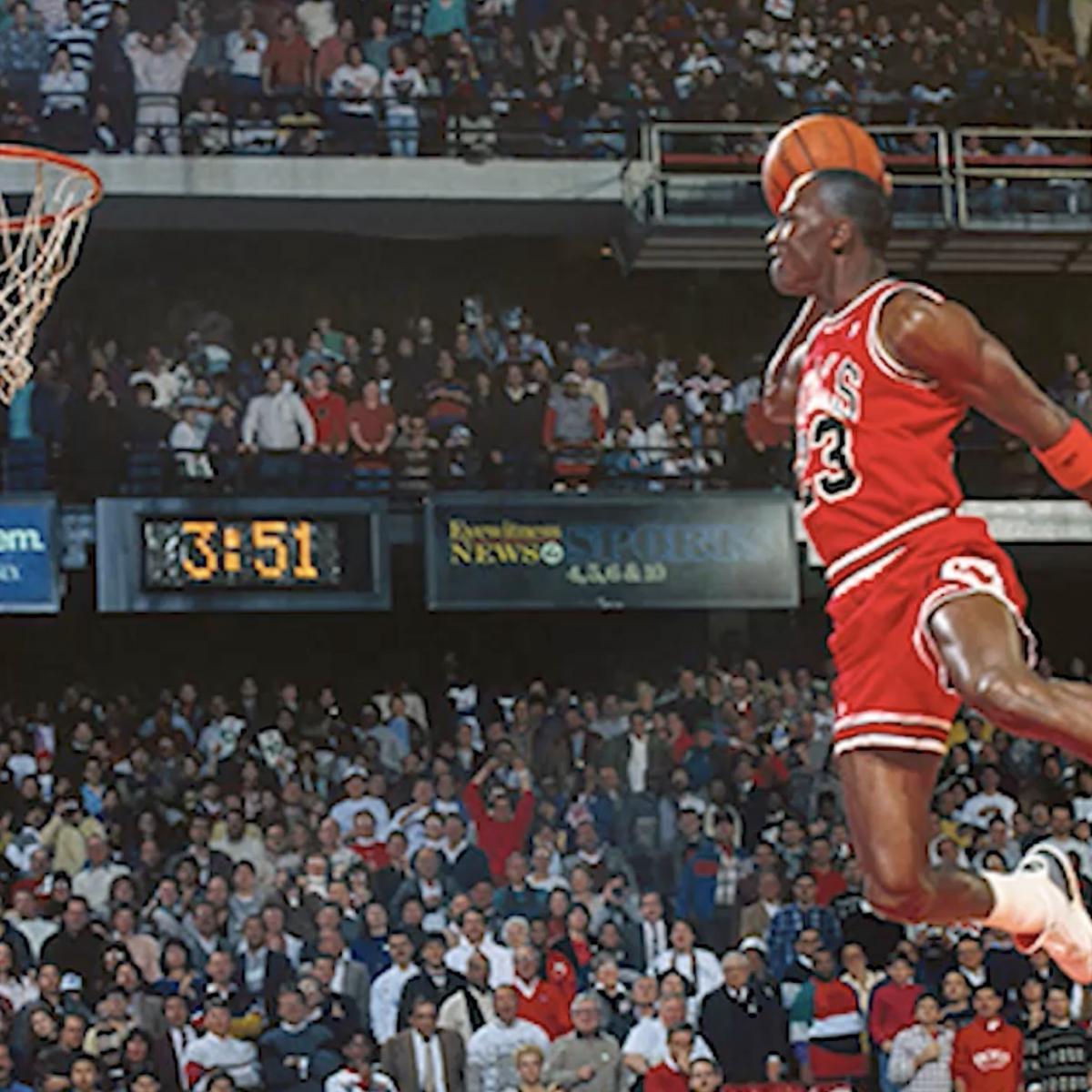 Michael Jordan Dunk Logo - Thirty Years Ago Today Michael Jordan Took Flight at the 1988 All