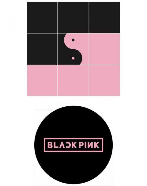 Black and Pink Logo - Black Pink Logo. • Digital Design •. Black pink kpop, Pink