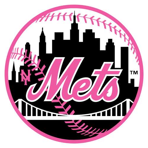 Black and Pink Logo - All Hail the Pink & Black New York Mets — Todd Radom Design