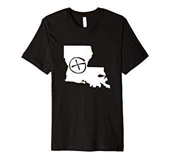 Cache Clothing Logo - Louisiana Geocaching Symbol Shirt, Geocache Cache Hunter: Amazon.co ...