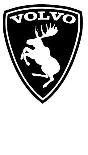 Who Has a Moose Logo - Amazon.com: myswedishparts Volvo Prancing Moose Sticker Black ...