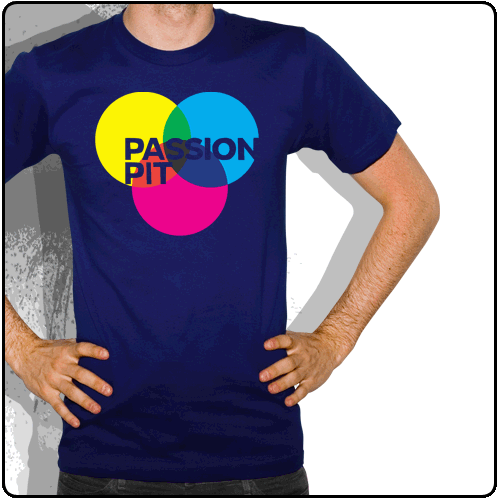 Passion Pit Logo - Backstreetmerch | CMY Logo (Royal Blue) | Passion Pit
