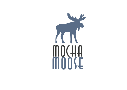 Who Has a Moose Logo - Mocha Moose Logo on AIGA Member Gallery