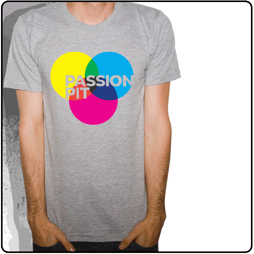 Passion Pit Logo - Backstreetmerch | CMY Logo (Heather) | Passion Pit