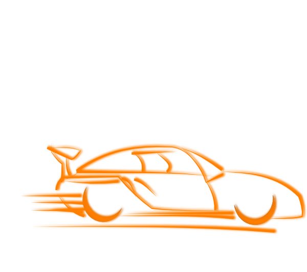 Orange Car Logo - Orange car graphic royalty free download
