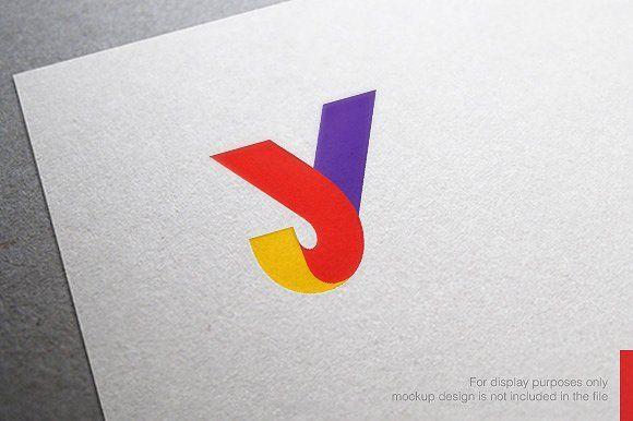 Red Letter Y Logo - Color Letter Y Logo ~ Logo Templates ~ Creative Market