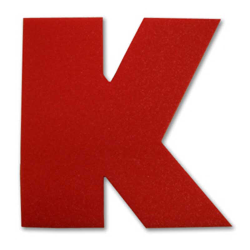 Big Red K Logo LogoDix