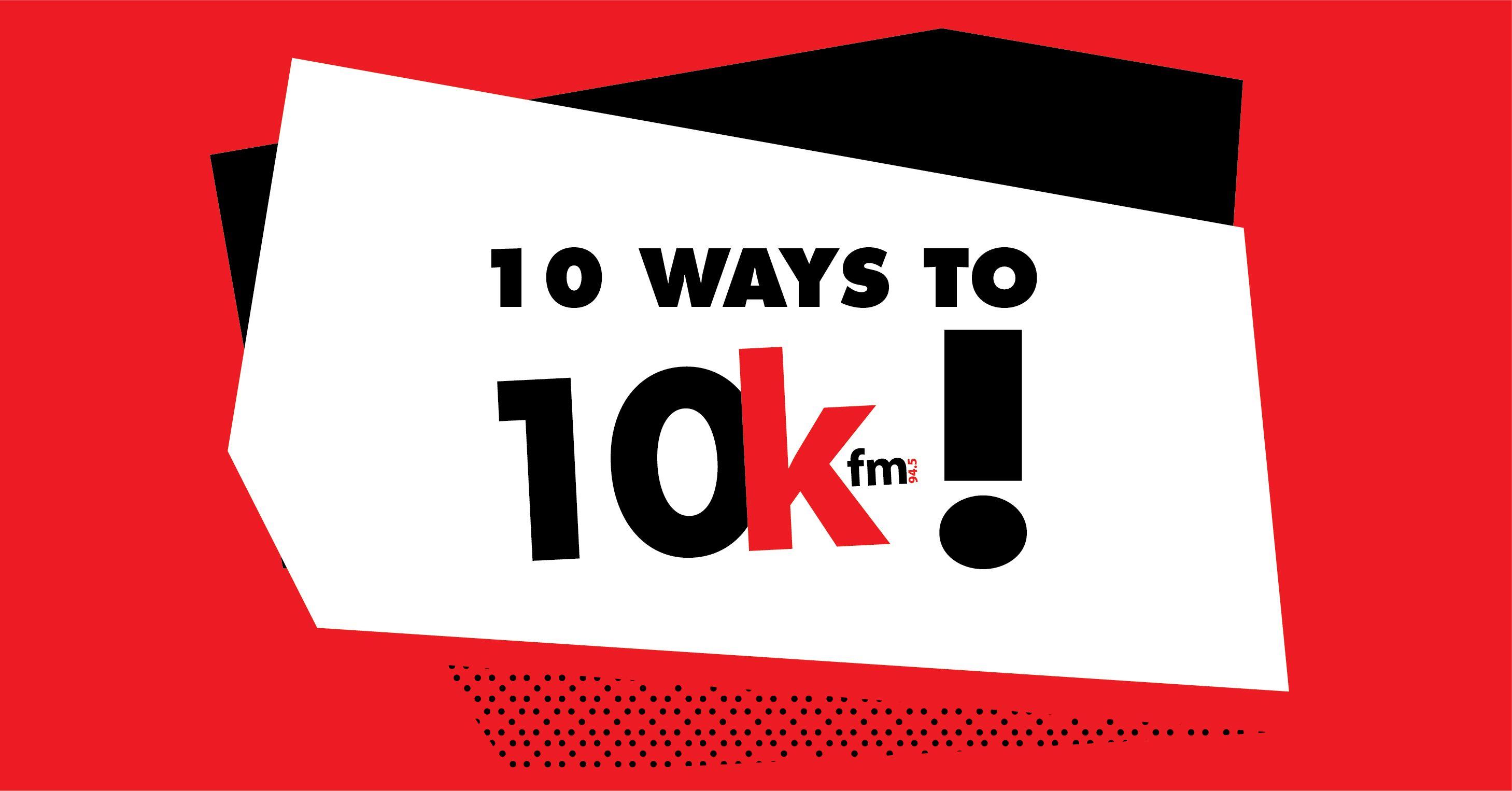 K in Red Rectangle Logo - Kfm 94.5 - Competitions - Find the Big Red K and win!