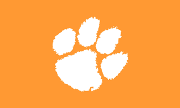 Orange O Paw Logo - Clemson University (U.S.)